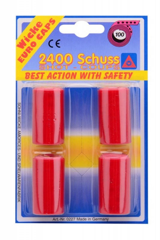 Ammorces 100 schots,4 packs