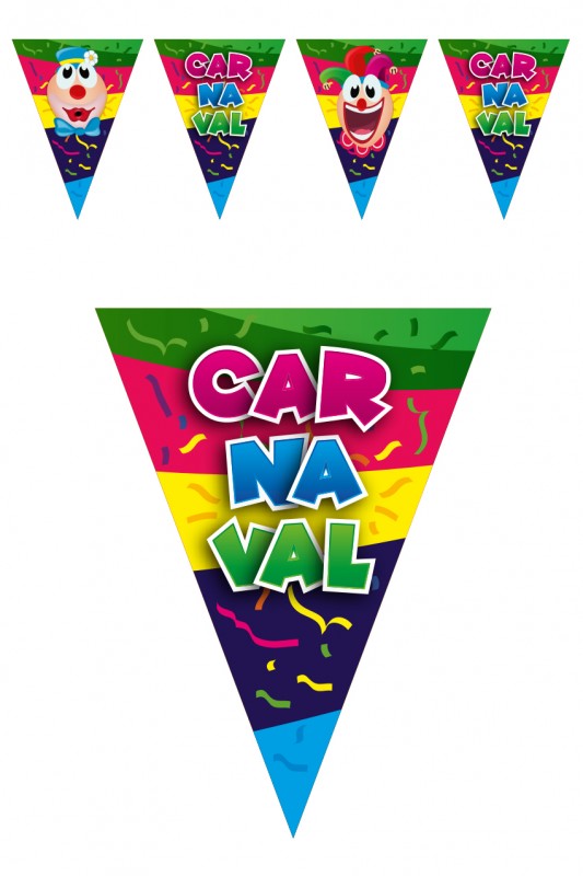 Vlaggenlijn 10 m Carnaval