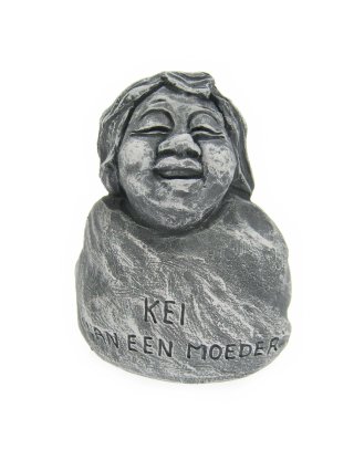 Beeldje kei van een moeder