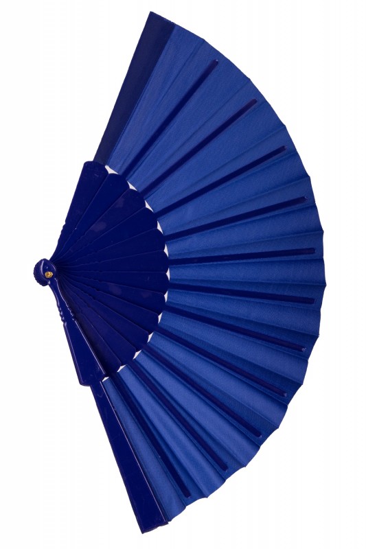 Waaier blauw