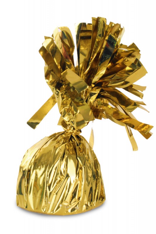 Ballon gewichtje goud 170 gram 6 cm