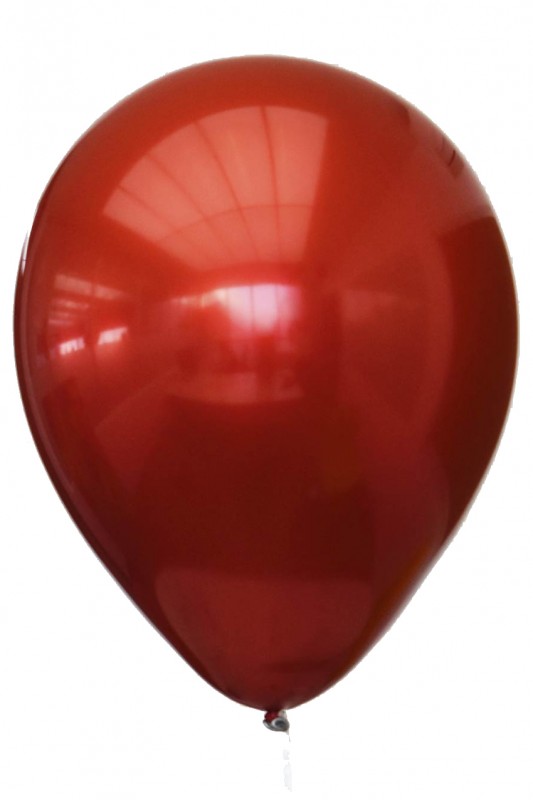 Ballon Titanium Chrome Rood 11 inch