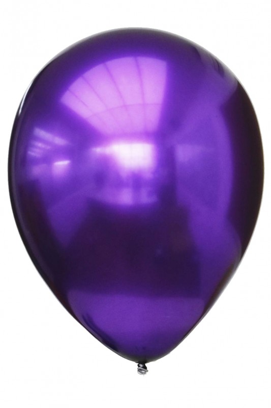 Ballon Titanium Chrome Paars 11 inc