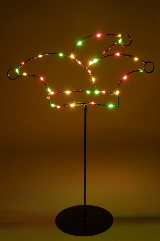 Verlichte deco narrenmuts small