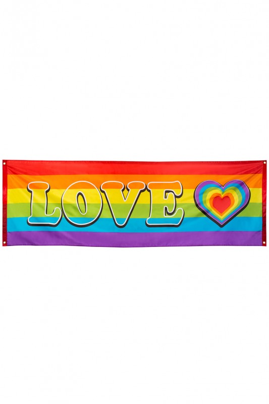 Banner Regenboog LOVE