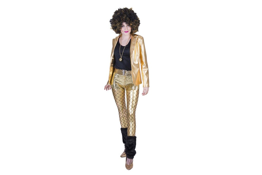 Disco Fever Jasje Dames Goud