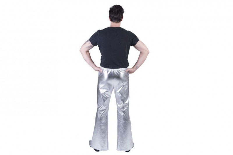 Disco Fever Broek Zilver heren