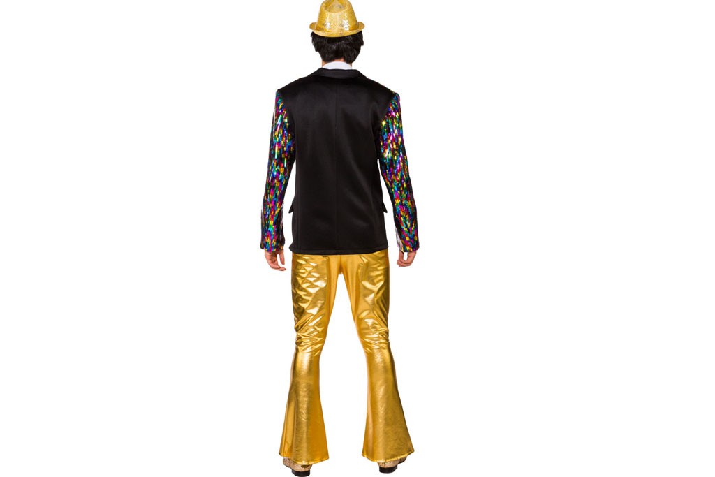 Broek Disco Goud 