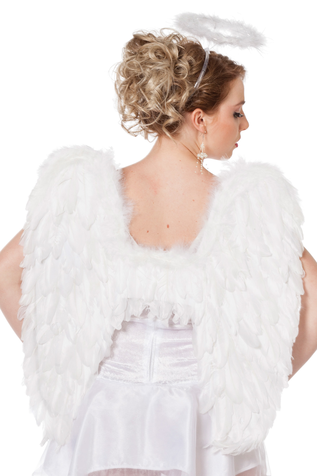 Vedervleugels engel groot