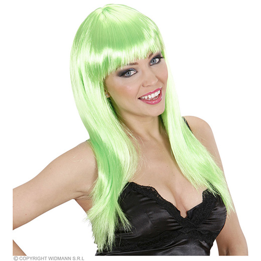 pruik, beautiful groen