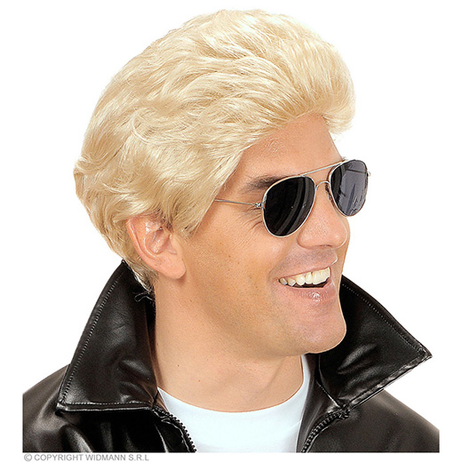 pruik, t-birds blond