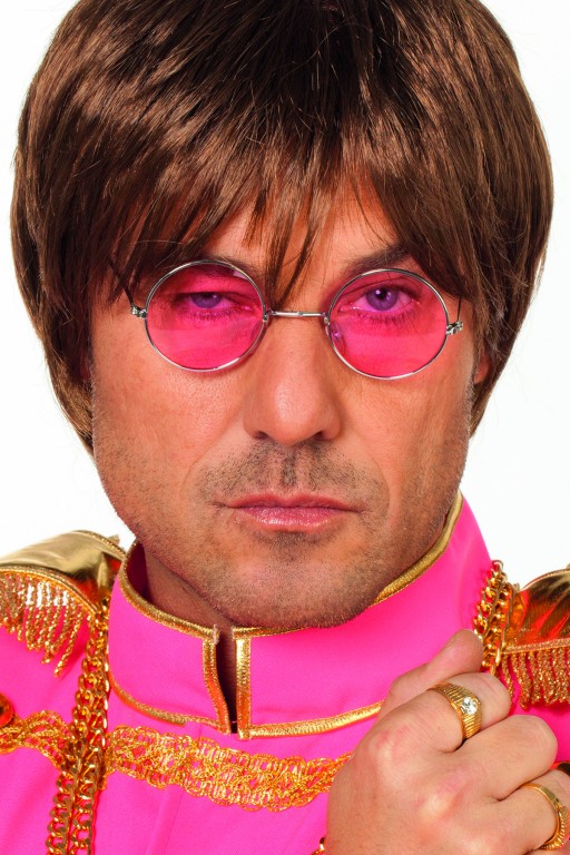 Bril John Lennon roze