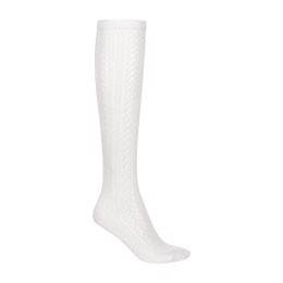Tirolersokken wit opengewerkt voor dames