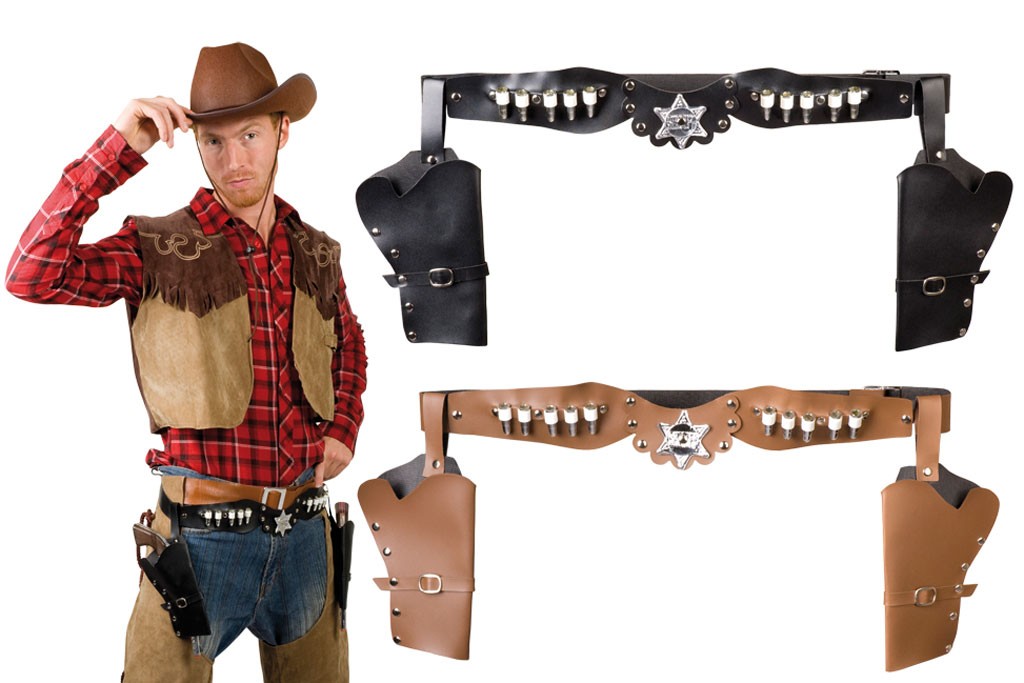 holster cowboy in 2 kleuren