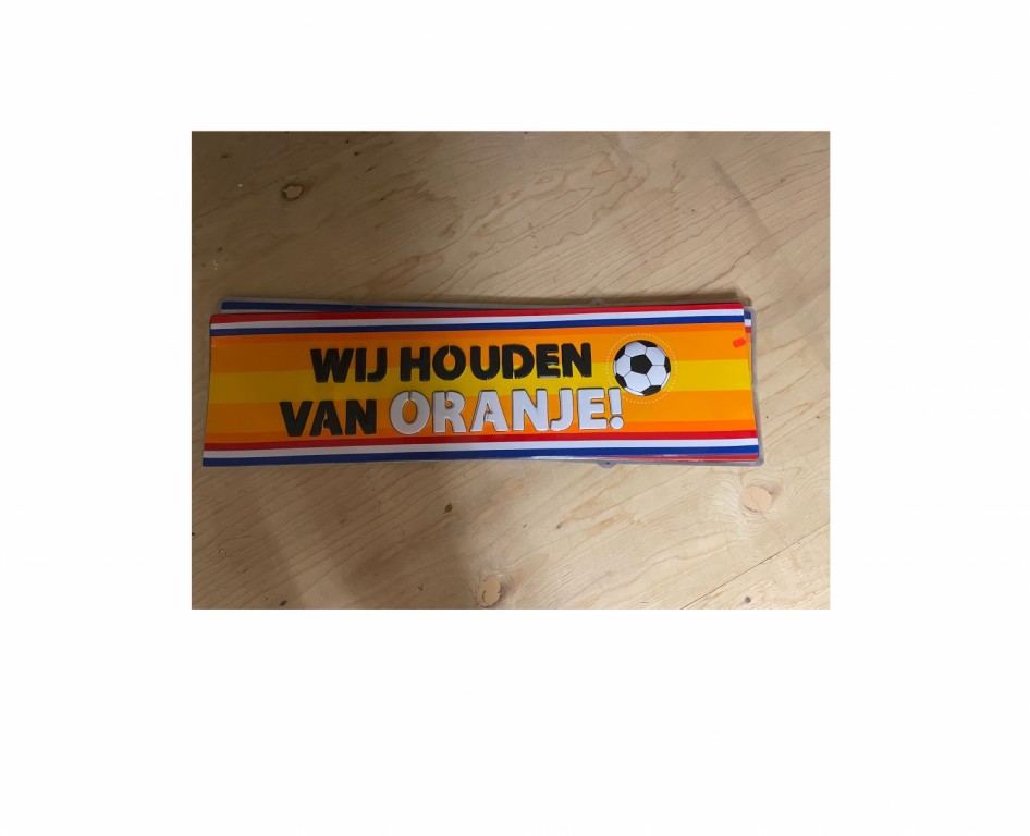 Oranje Hup Holland Hup plaat