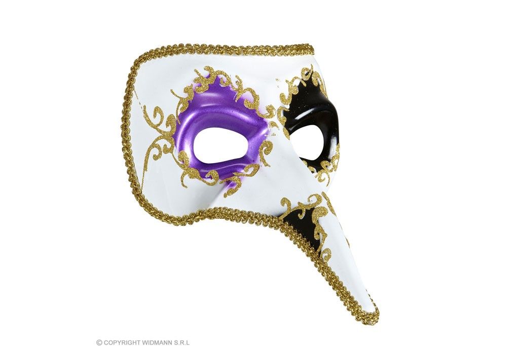 venetiaans masker met lange neus
