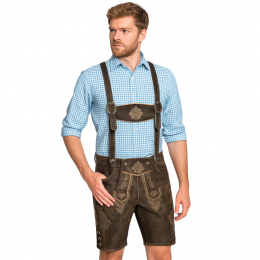 Lederhose short retro 100% leder