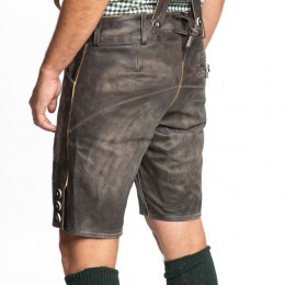 Lederhose short retro 100% leder