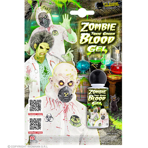 zombie bloedspray, groen 28ml