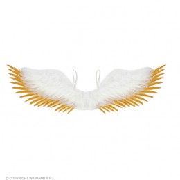 Engelen vleugels wit met goud