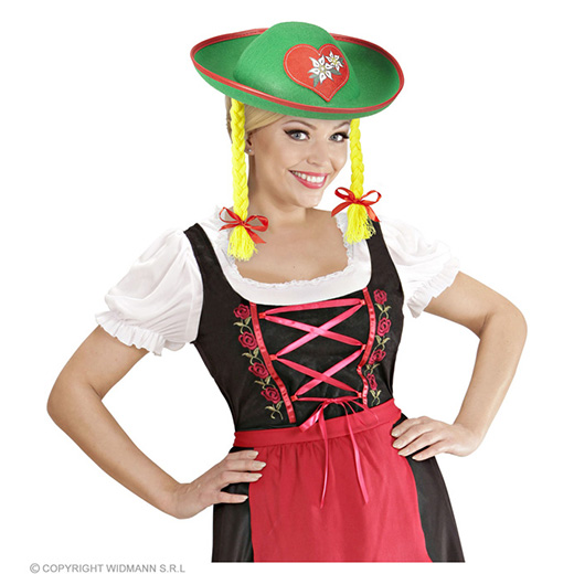 tiroolse hoed met staartjes