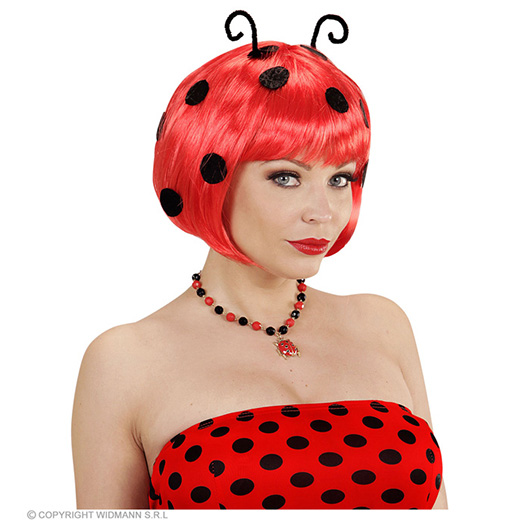 pruik, lieveheerstbeestje