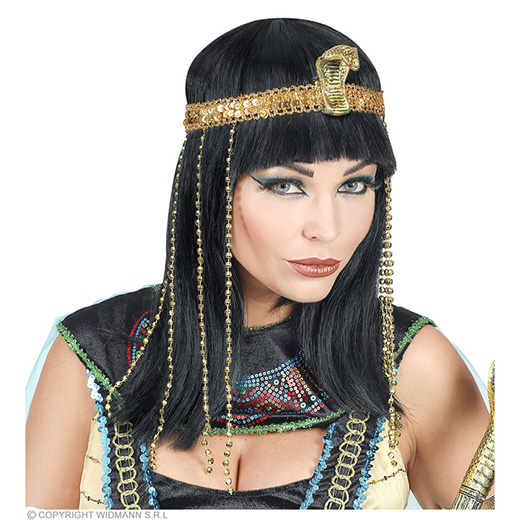 pruik, egyptische keizerin