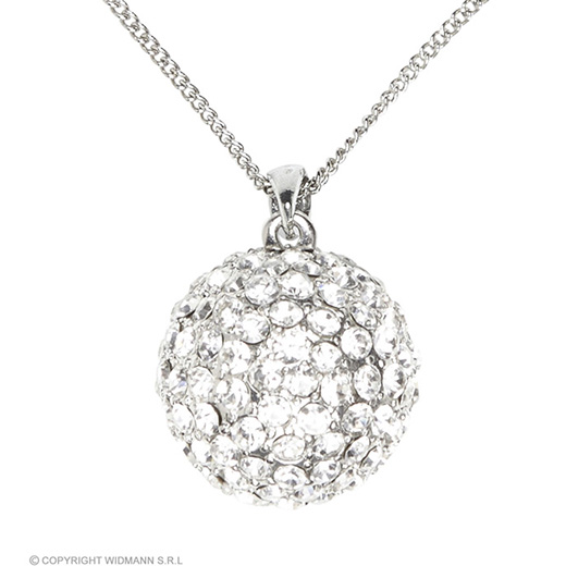 ketting strass, bol
