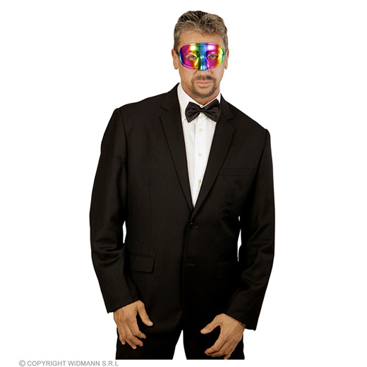 oogmasker regenboog metalic