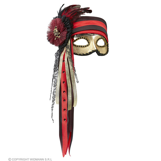 luxe piraten oogmasker