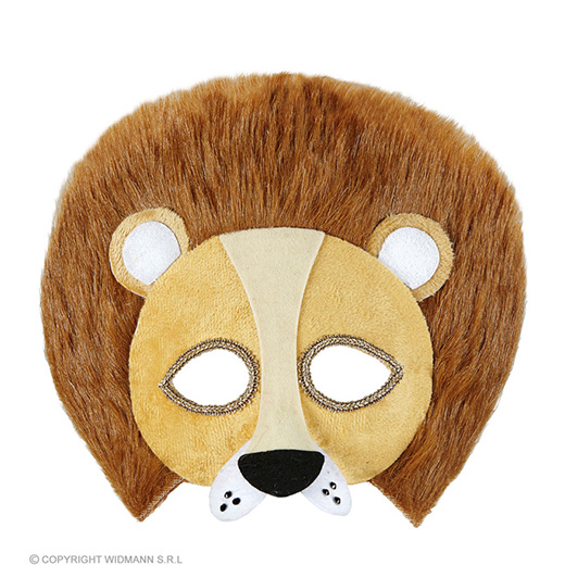 plushe oogmasker, leeuw
