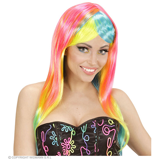 pruik, fashion neon