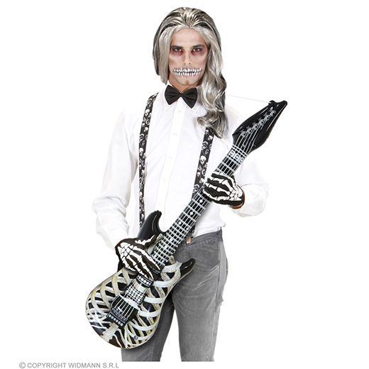 opblaasbare gitaar, skelet