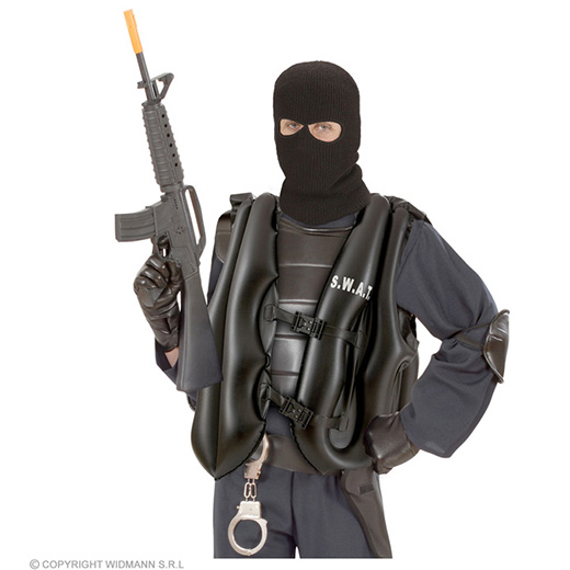 opblaasbaar s.w.a.t. vest, volwassen