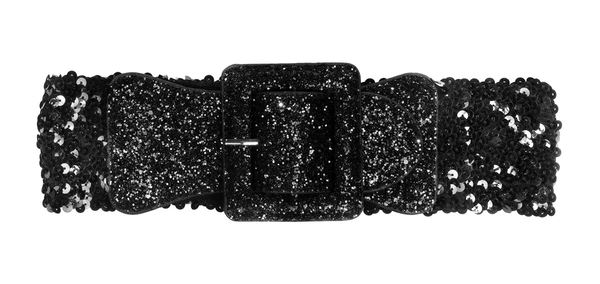 Riem elastiek pailletten