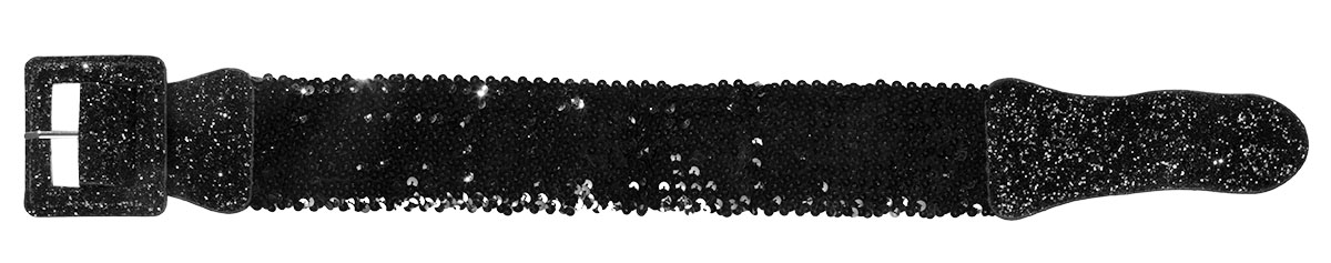 Riem elastiek pailletten