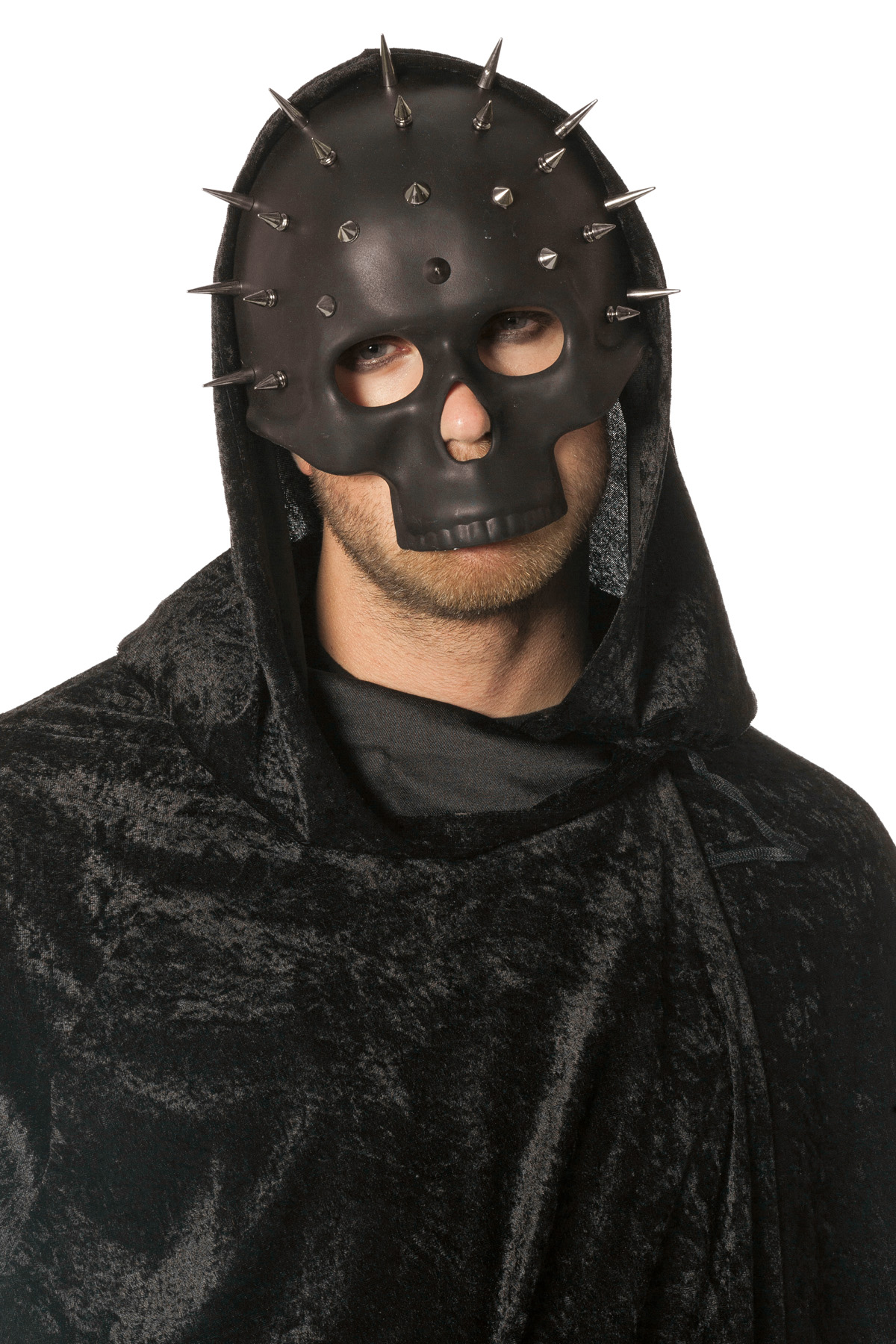 Masker doodskop met spikes