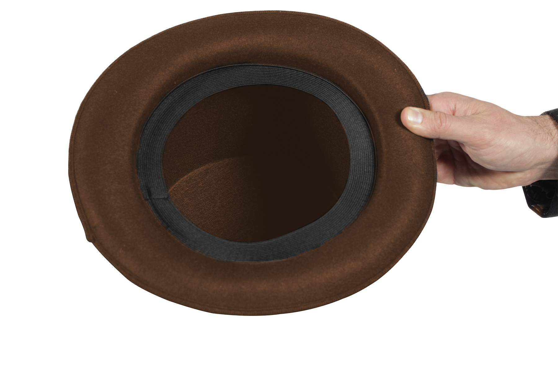 Hoge hoed luxe met elastiek