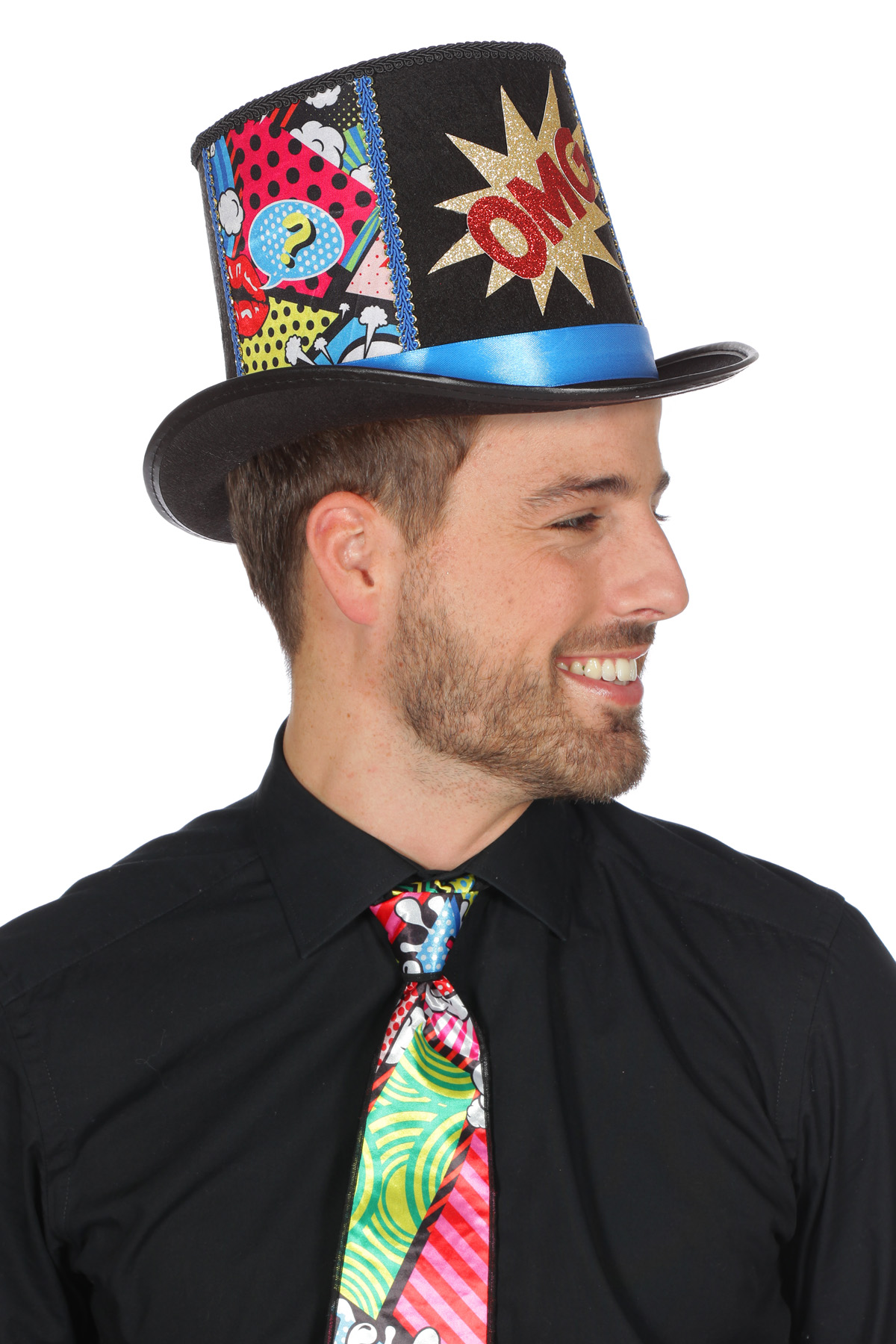 Hoge hoed Pop-Art