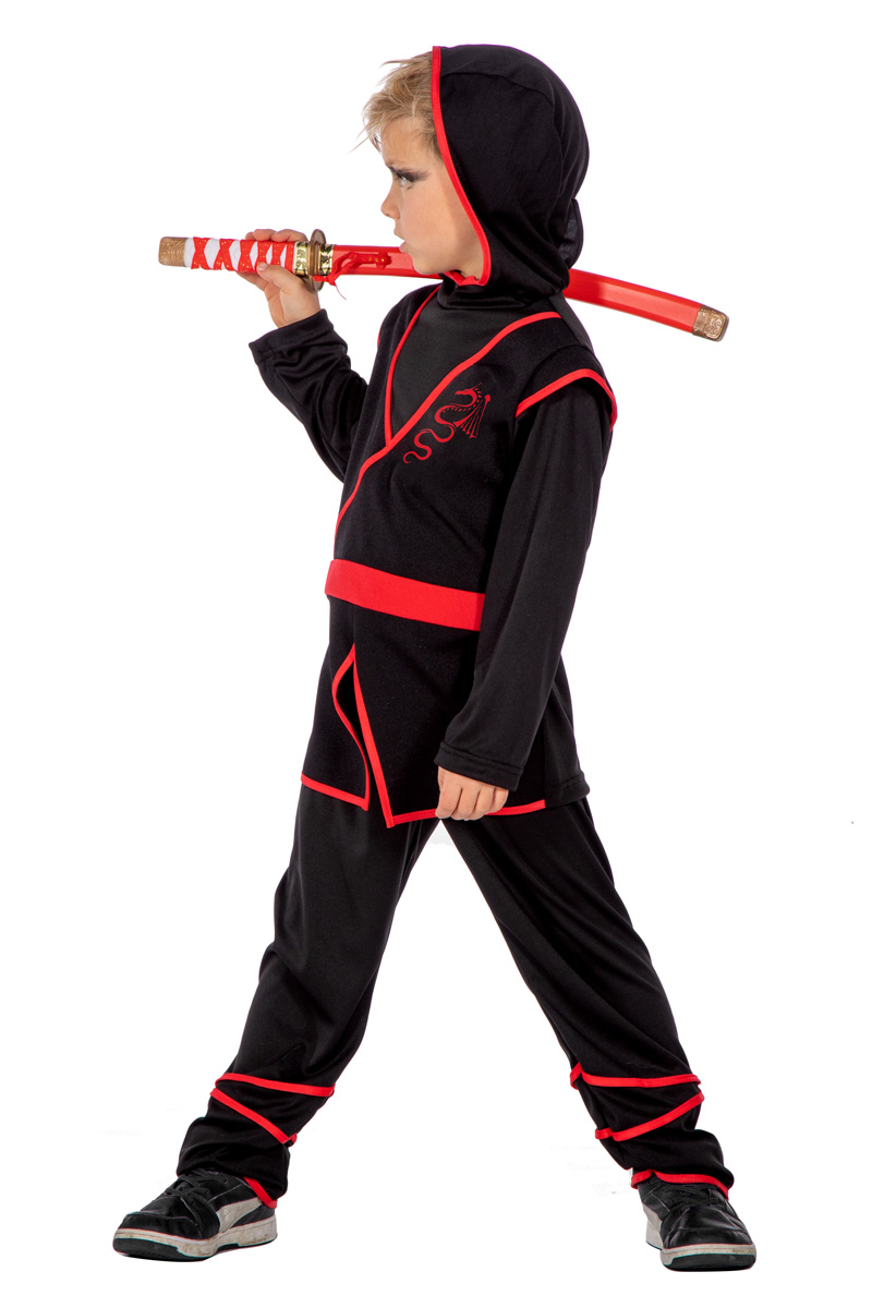 Ninja zwart/rood