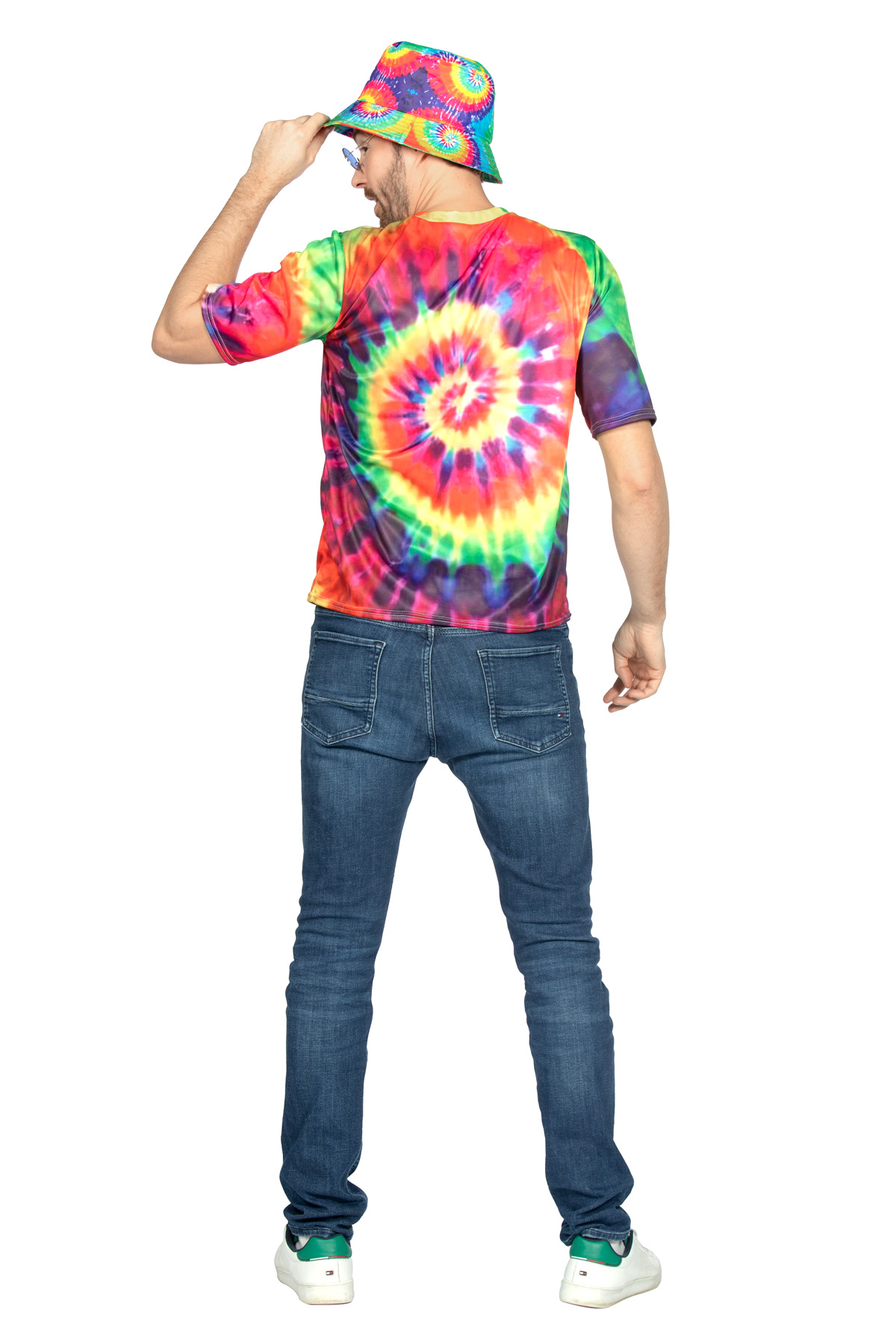 Shirt hippie tie dye (V)