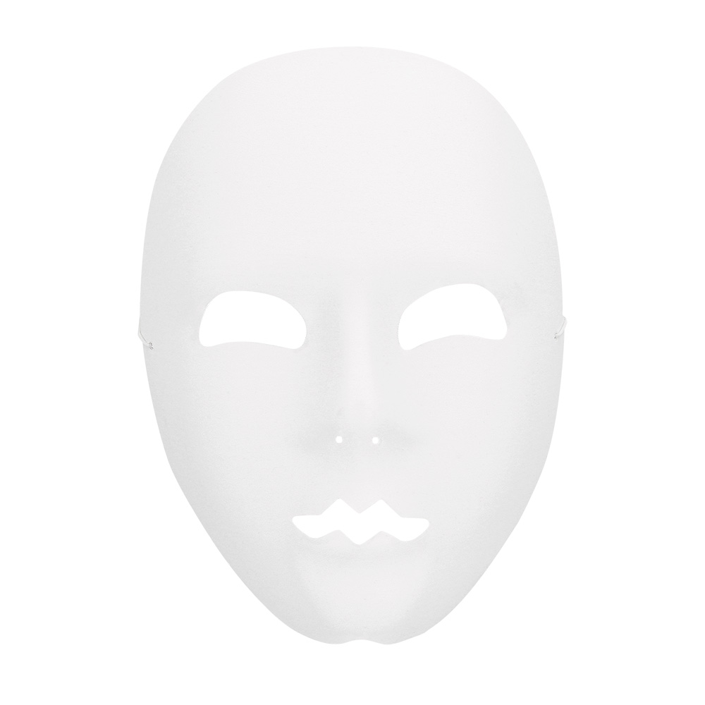 Gezichtsmasker Mime wit