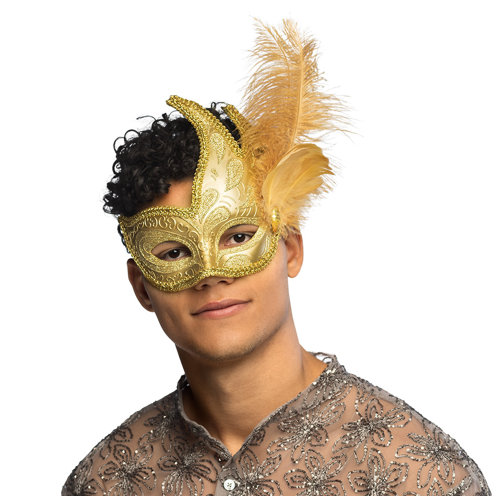 Oogmasker Venice prezioso goud