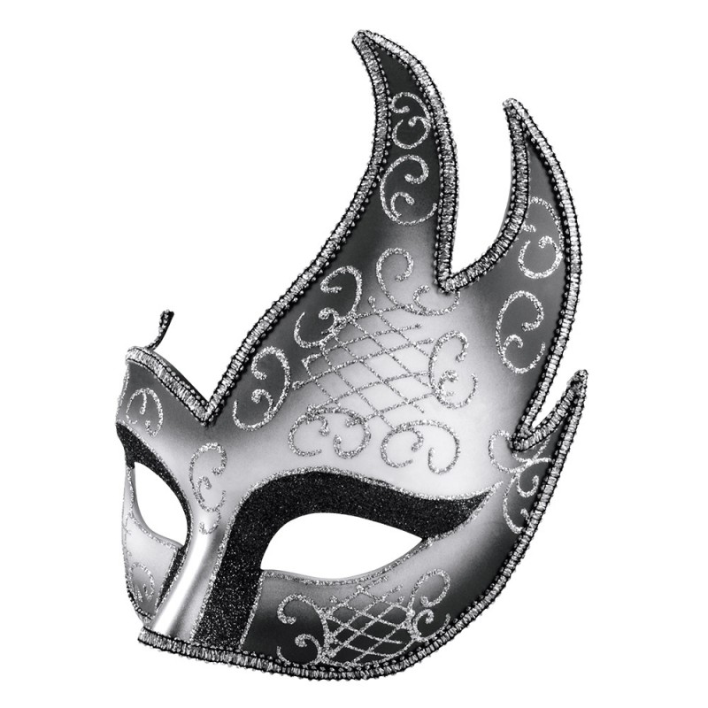 St. Oogmasker Venice fiamma 6 kleuren ass.