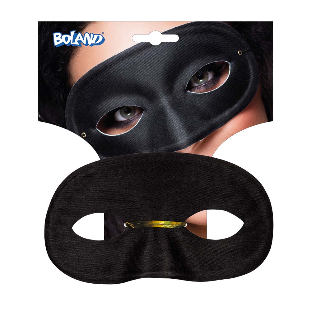 Oogmasker Basic zwart