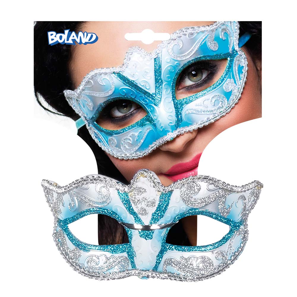Oogmasker Venice felina 5 kleuren ass.