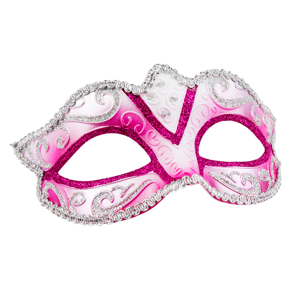 Oogmasker Venice felina 5 kleuren ass.