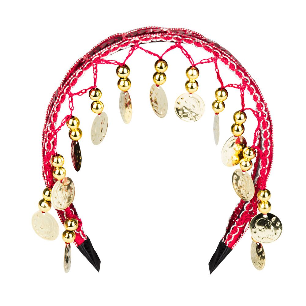 Hoofdband Belly dance 4 kleuren ass.