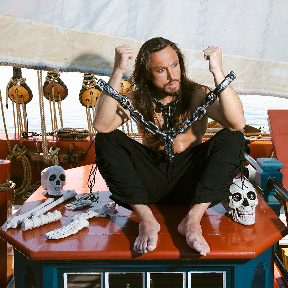 Nek- en handboeien (100 cm)