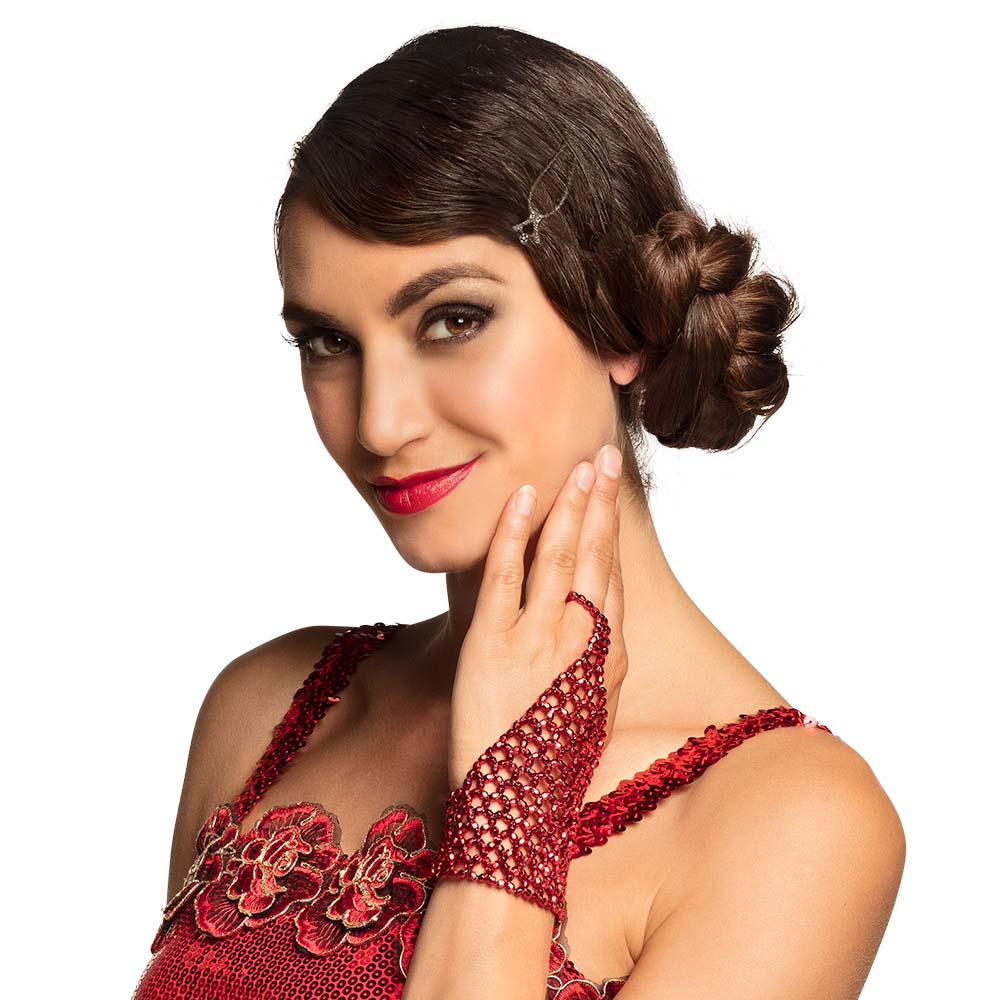 Handschoen Flapper 5 kleuren ass.